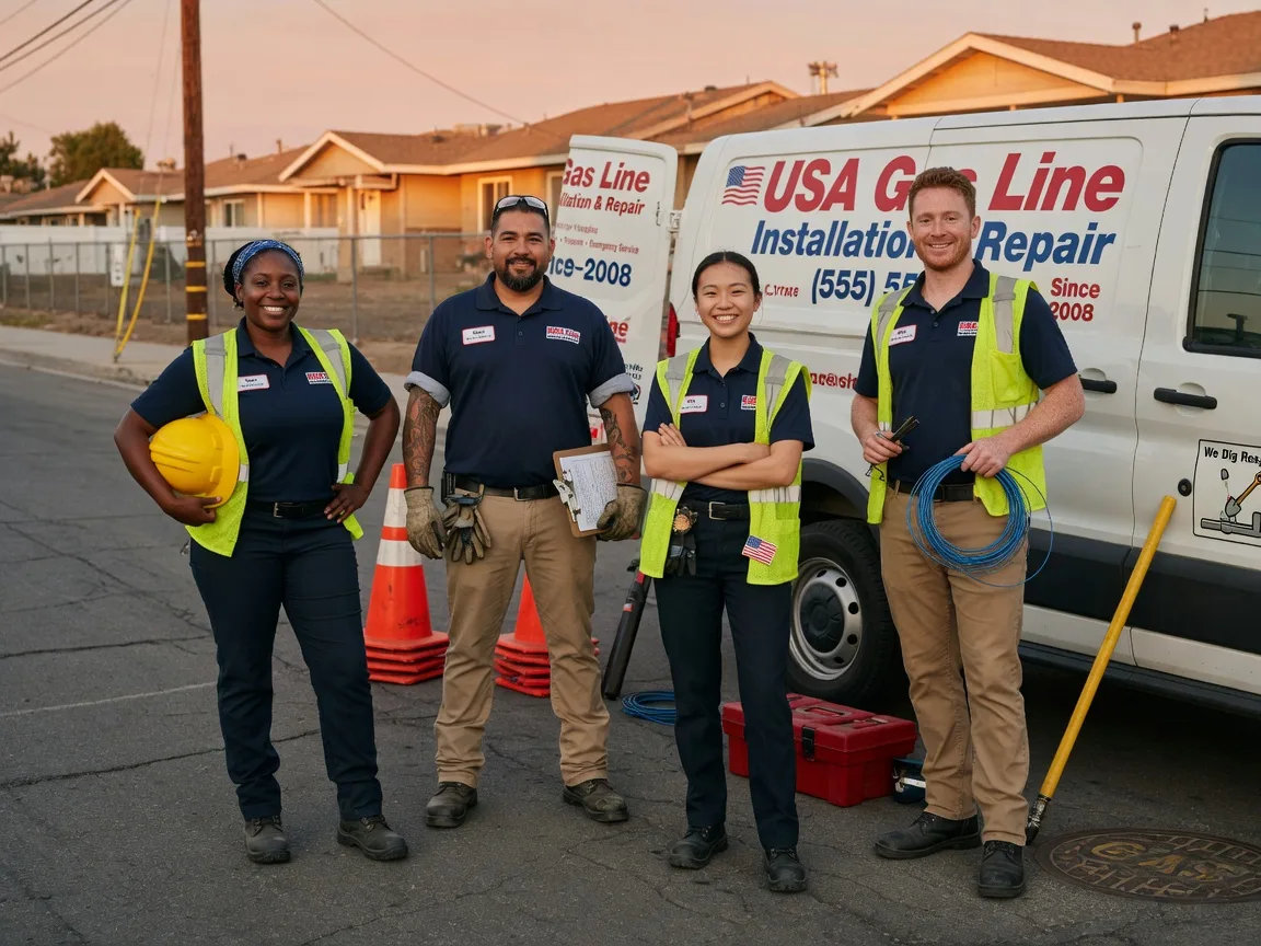 Gas Line Installation company in Pledger, TX